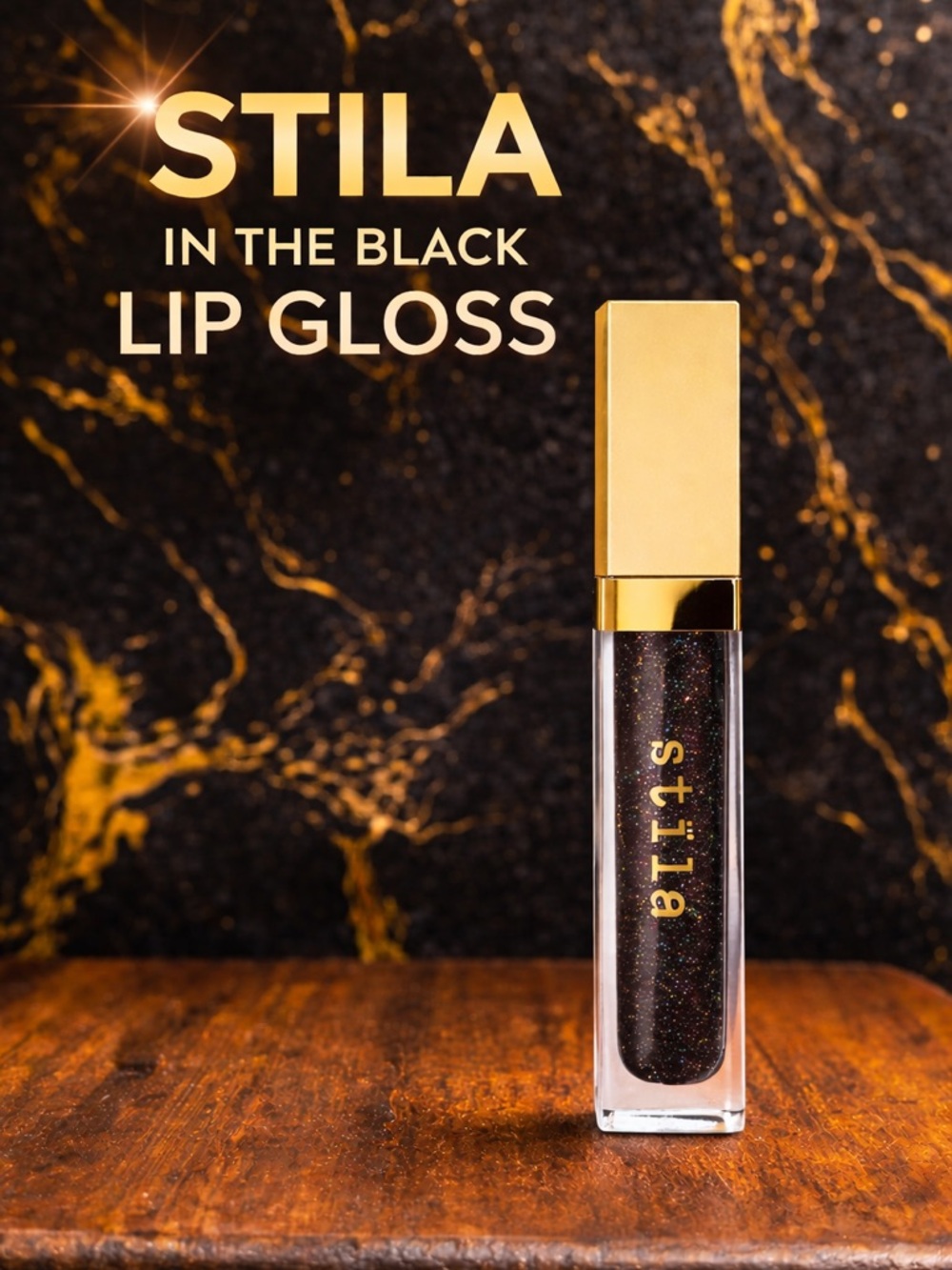 Stila Lip Gloss- color: In the Black
